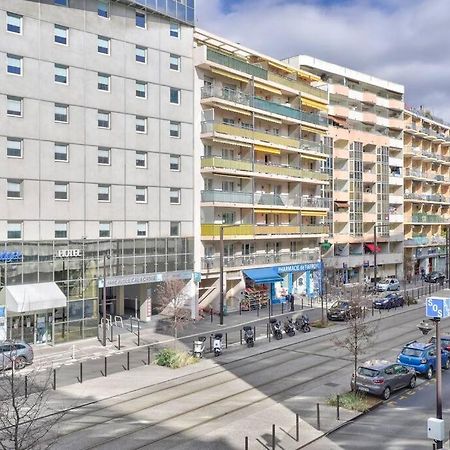 L29 Lenval Beach At 1Min Walk To Sea Front Ac Balcony Nice Exteriör bild