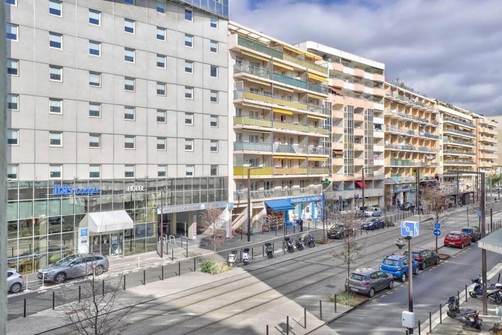 L29 Lenval Beach At 1Min Walk To Sea Front Ac Balcony Nice Exteriör bild