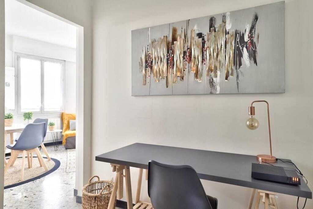 L29 Lenval Beach At 1Min Walk To Sea Front Ac Balcony Nice Exteriör bild