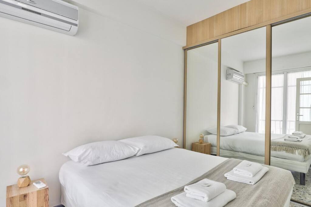 L29 Lenval Beach At 1Min Walk To Sea Front Ac Balcony Nice Exteriör bild